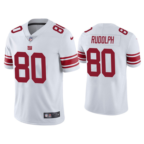 Men's New York Giants #80 Kyle Rudolph White Vapor Untouchable Limited Stitched Jersey Men's New York Giants #80 Kyle Rudolph White Vapor Untouchable Limited Stitched Jersey